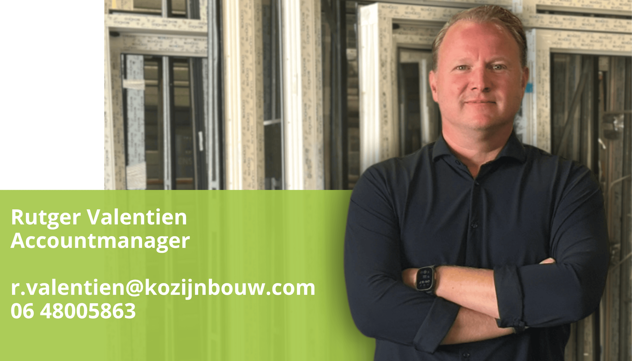 Rutger Accountmanager Kozijnbouw